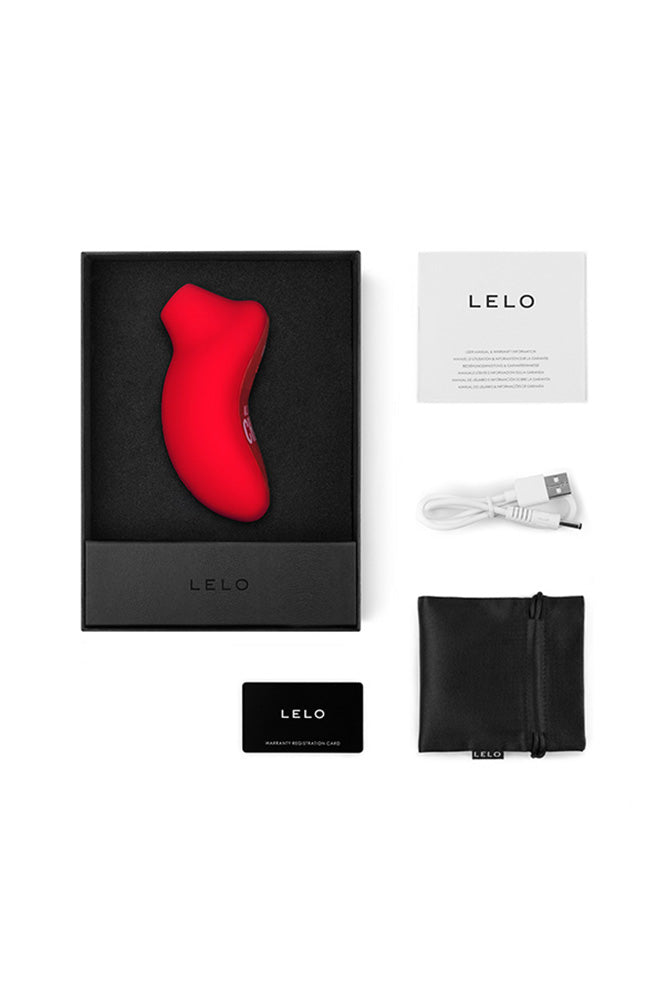 Lelo - Sona Cruise x Diesel Clitoral Stimulator - Red - Stag Shop