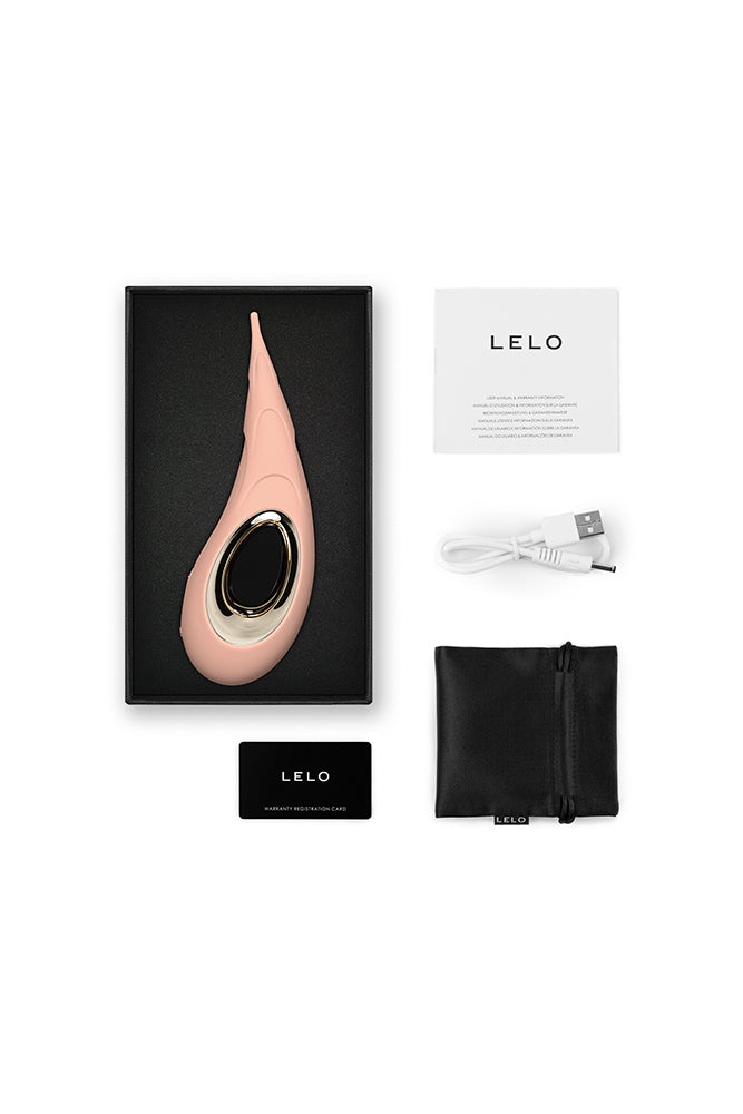 Lelo - Dot Cruise Precision Clitoral Vibrator - Peach - Stag Shop