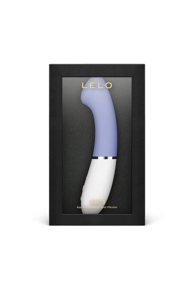 Lelo - Gigi 3 App-Controlled G-Spot Vibrator - Blue - Stag Shop