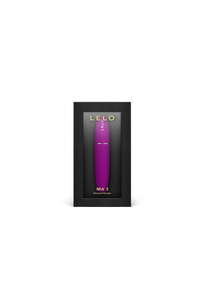 Lelo - Mia 3 Bullet Vibrator - Deep Rose - Stag Shop