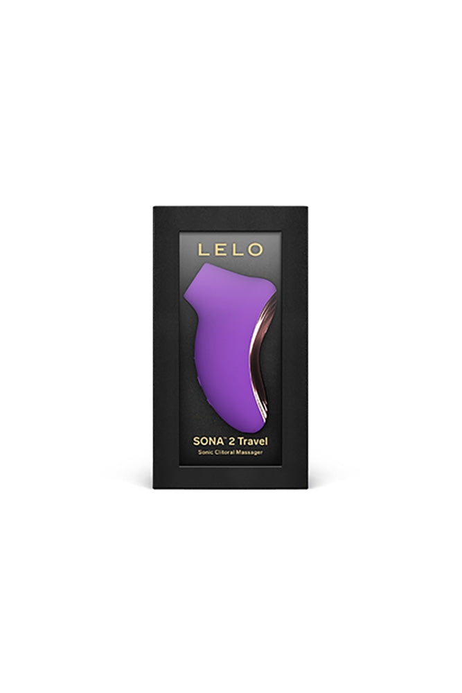 Lelo - Sona 2 Travel Clitoral Stimulator - Purple - Stag Shop