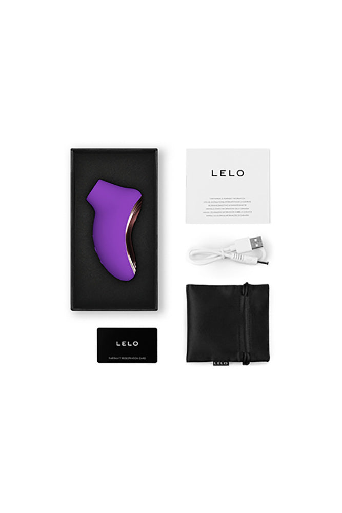 Lelo - Sona 2 Travel Clitoral Stimulator - Purple - Stag Shop