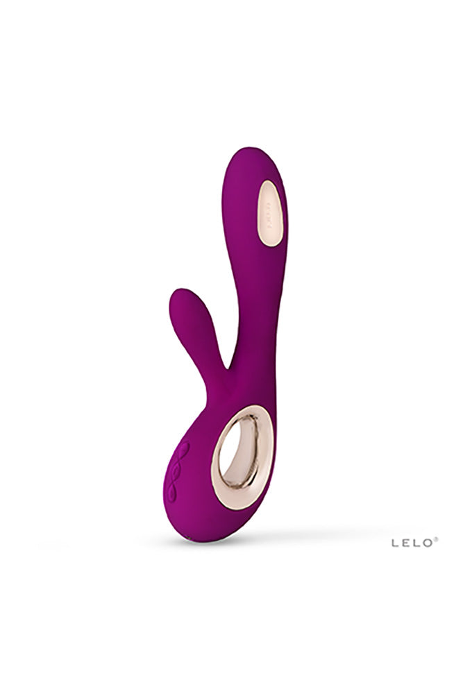 Lelo - Soraya Wave Rabbit Vibrator - Deep Rose - Stag Shop