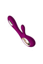 Lelo - Soraya Wave Rabbit Vibrator - Deep Rose - Stag Shop