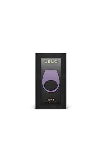 Lelo - Tor 3 Vibrating Cock Ring with App Control - Purple - Stag Shop