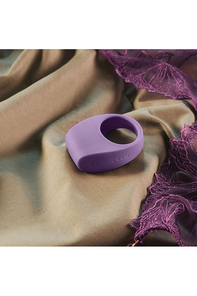 Lelo - Tor 3 Vibrating Cock Ring with App Control - Purple - Stag Shop