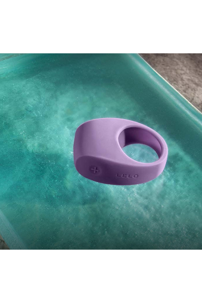 Lelo - Tor 3 Vibrating Cock Ring with App Control - Purple - Stag Shop