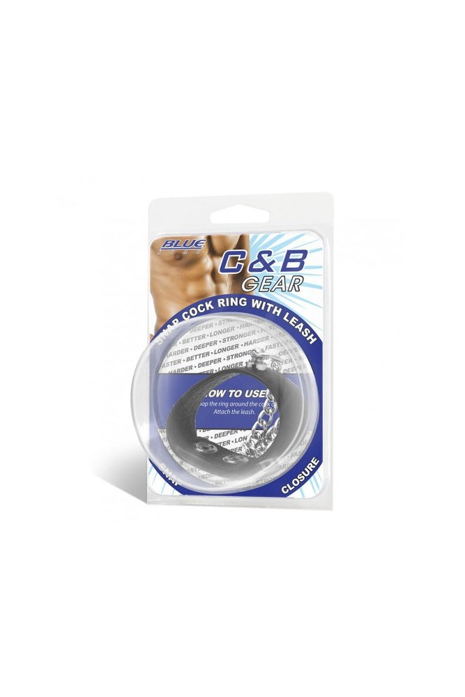 Electric Eel - Blue Line - Snap Cock Ring With 12