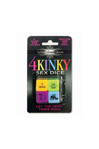 Little Genie - Behind Closed Doors - 4 Kinky Sex Dice Sex Game - Stag Shop