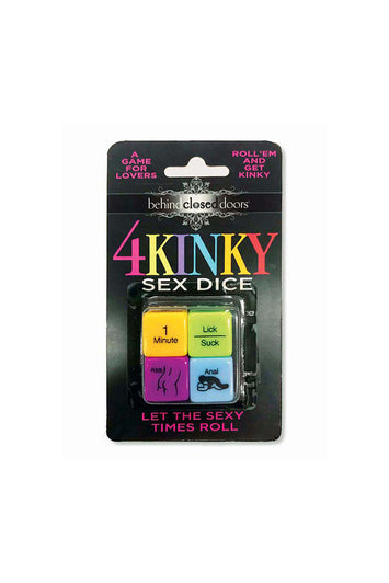 Little Genie - Behind Closed Doors - 4 Kinky Sex Dice Sex Game - Stag Shop