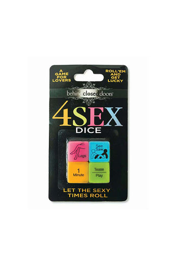Little Genie - Behind Closed Doors - 4 Sex Dice Sex Game - Stag Shop