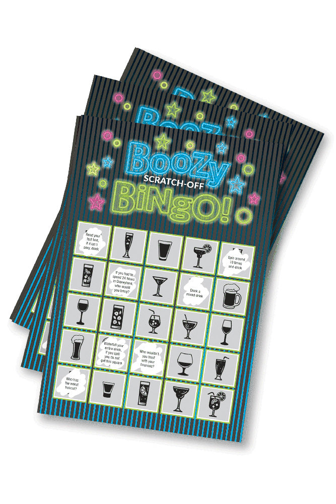 Little Genie - Boozy Bingo Scratch Card Game - Stag Shop
