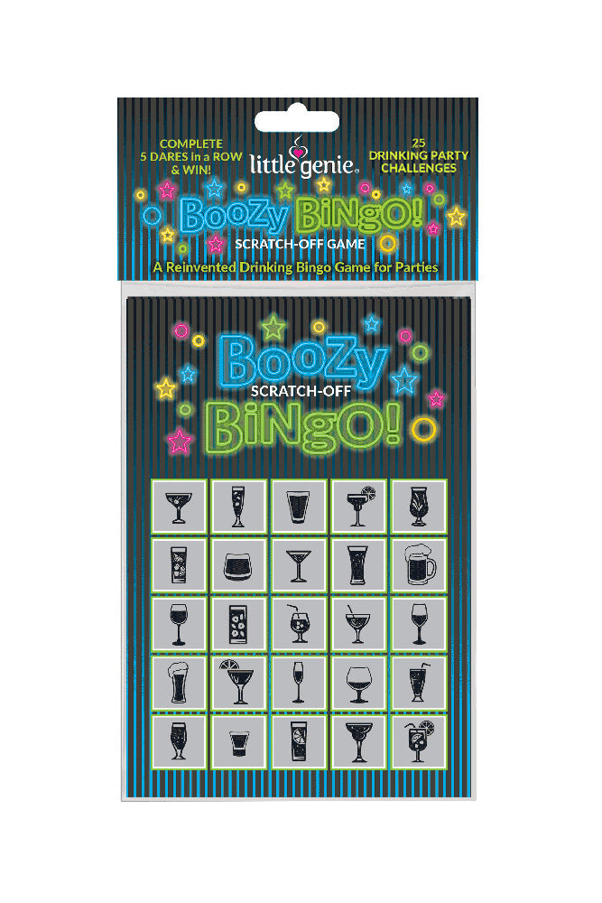 Little Genie - Boozy Bingo Scratch Card Game - Stag Shop
