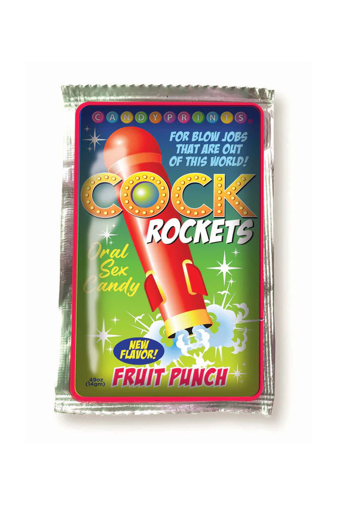 Little Genie - Cock Rockets Oral Sex Candy - Stag Shop