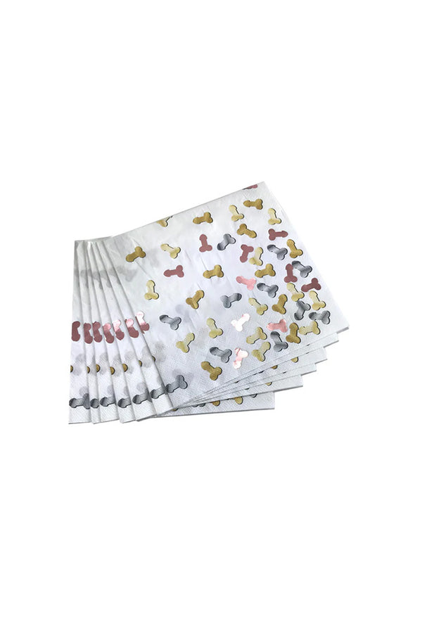 Little Genie - Glitterati - Penis Napkins - Stag Shop