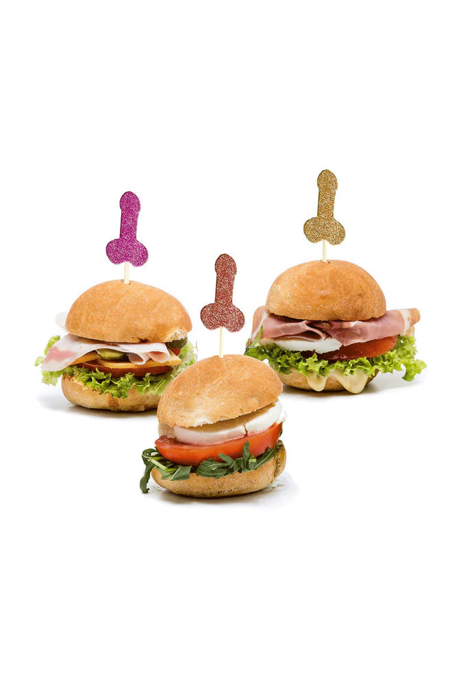 Little Genie - Glitterati - Penis Party Picks - Stag Shop