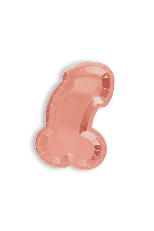 Little Genie - Glitterati - Penis Shaped Plates - Stag Shop