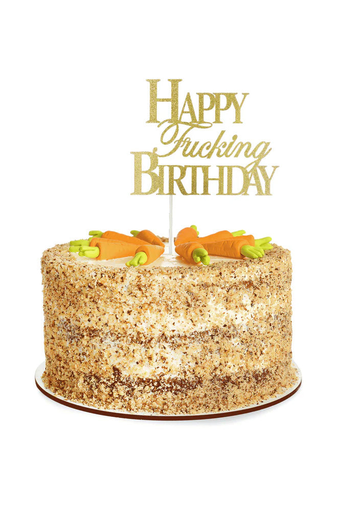 Little Genie - Happy Fucking Birthday Cake Topper - Stag Shop