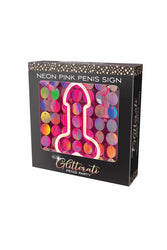 Little Genie - Neon Light Up Penis Sign - Stag Shop
