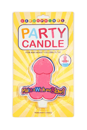 Little Genie - Make a Wish and Blow Penis Candle - Stag Shop