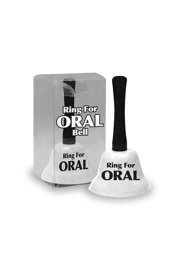 Little Genie - Ring Bell For Oral - White - Stag Shop