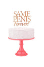 Little Genie - Glitterati - Same Penis Forever Cake Topper - Stag Shop