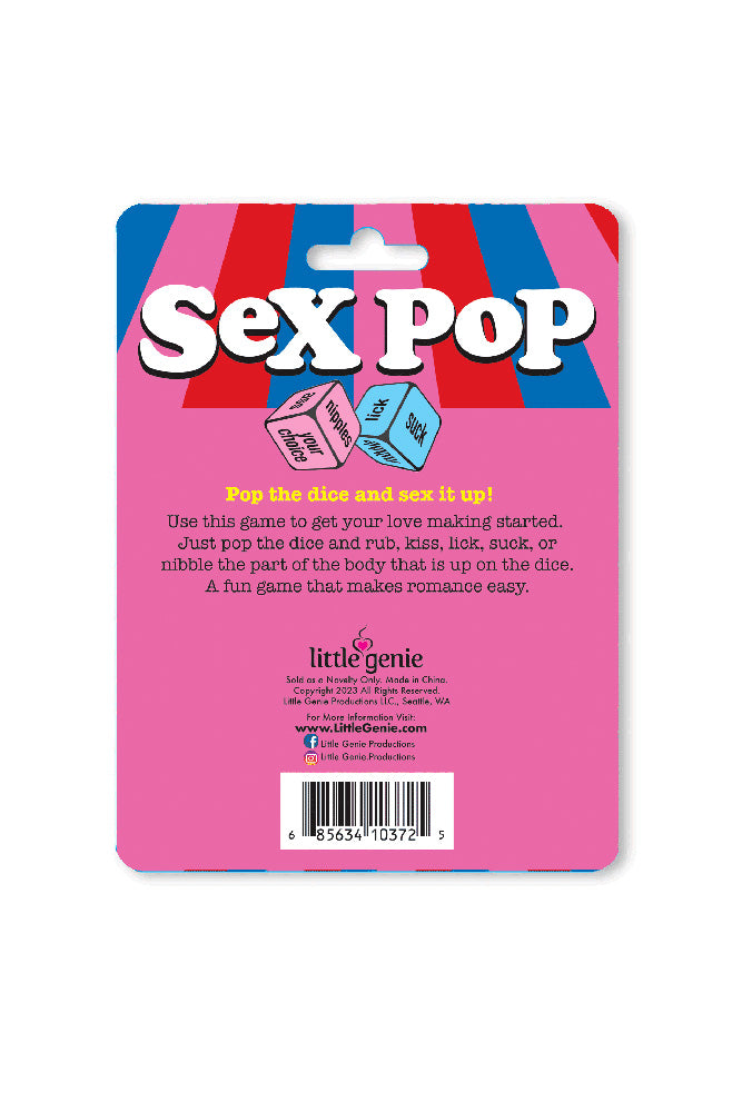 Little Genie - Sex Pop Popping Dice Game - Couples Game - Stag Shop