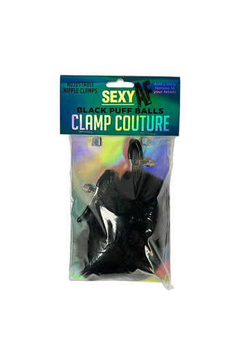 Little Genie - Sexy AF Nipple Clamps With Faux Fur Puffs - Stag Shop