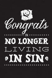 Stag Shop - Living In Sin Greeting Card - Stag Shop