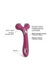 Love to Love - Fireball Body Massager & Vibrator - Plum - Stag Shop