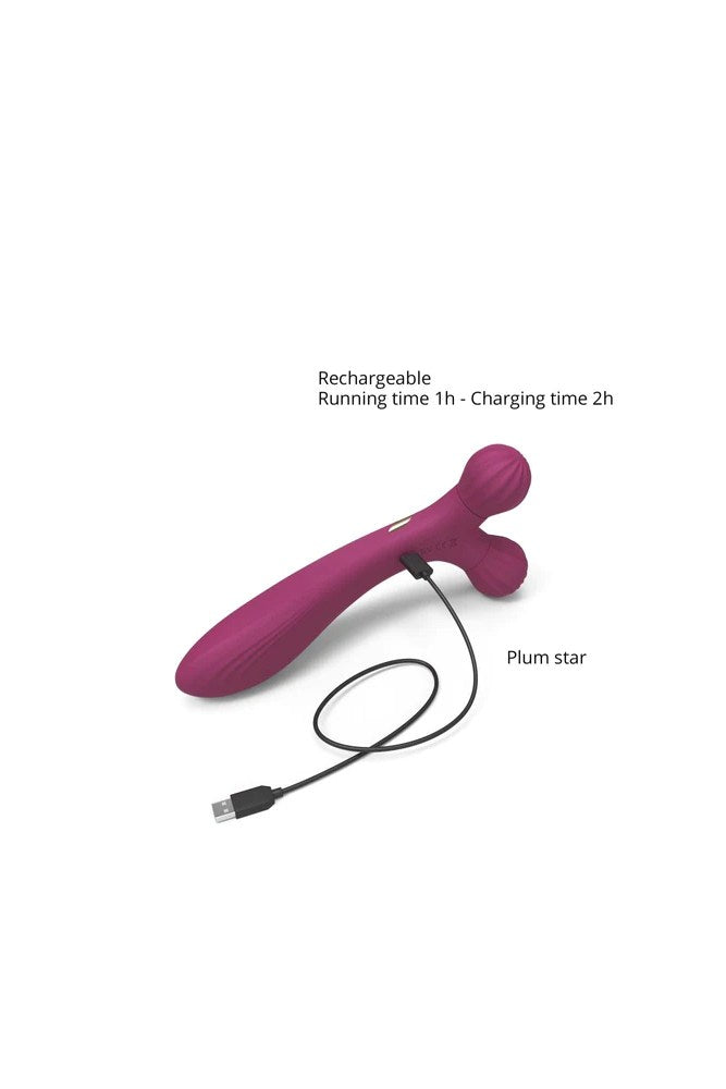 Love to Love - Fireball Body Massager & Vibrator - Plum - Stag Shop