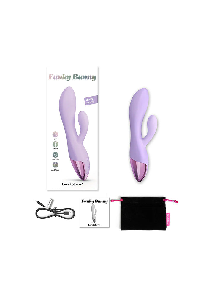 Love to Love - Funky Bunny Rabbit Vibrator - Various Colors - Stag Shop