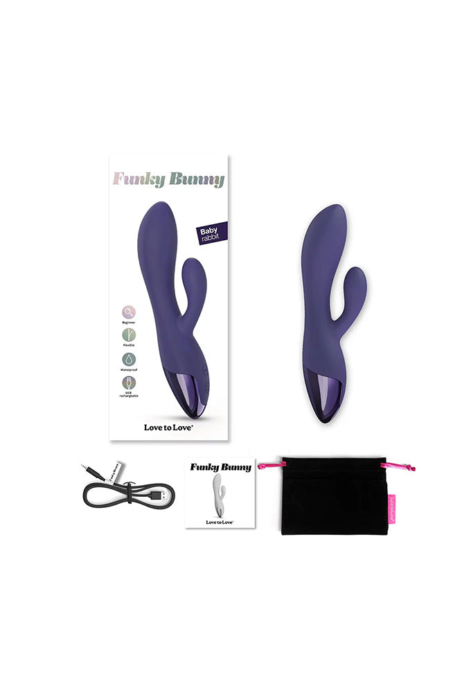 Love to Love - Funky Bunny Rabbit Vibrator - Various Colors - Stag Shop