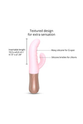 Love to Love - Sassy Bunny Thrusting Rabbit Vibrator - Pink - Stag Shop