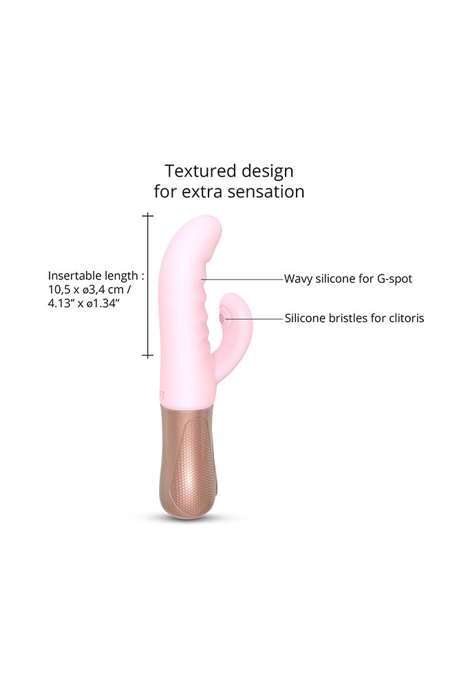 Love to Love - Sassy Bunny Thrusting Rabbit Vibrator - Pink - Stag Shop