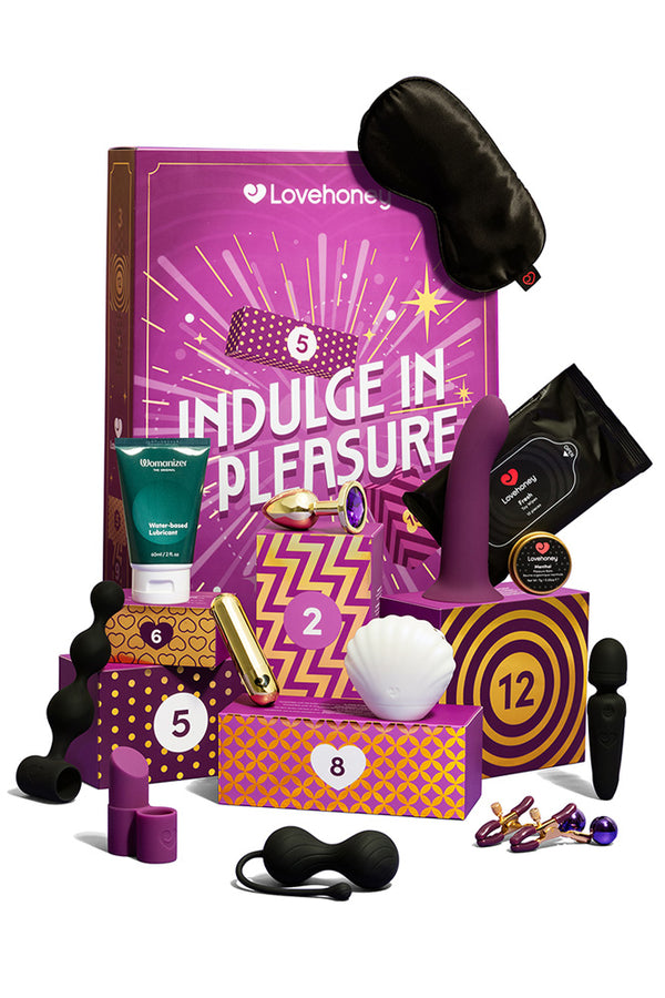 Lovehoney - Indulge 12 Day Advent Calendar With Venus Glow Clitoral Stimulator - Stag Shop