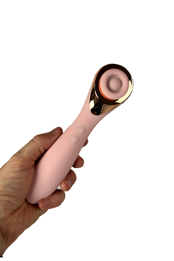 Shots Toys - Loveline - Darling Dual End AirTap Clitoral Simulator & Vibrator - Stag Shop