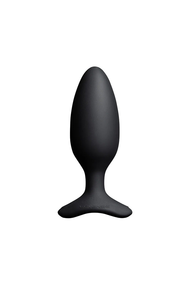 Lovense - Hush 2 Bluetooth Vibrating Butt Plug - Black - Various Sizes