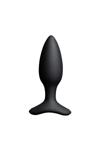 Lovense - Hush 2 Bluetooth Vibrating Butt Plug - Black - Various Sizes - Stag Shop