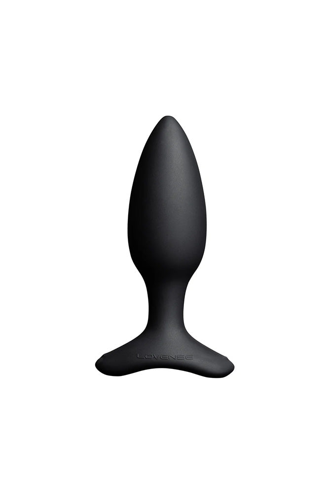 Lovense - Hush 2 Bluetooth Vibrating Butt Plug - Black - Various Sizes