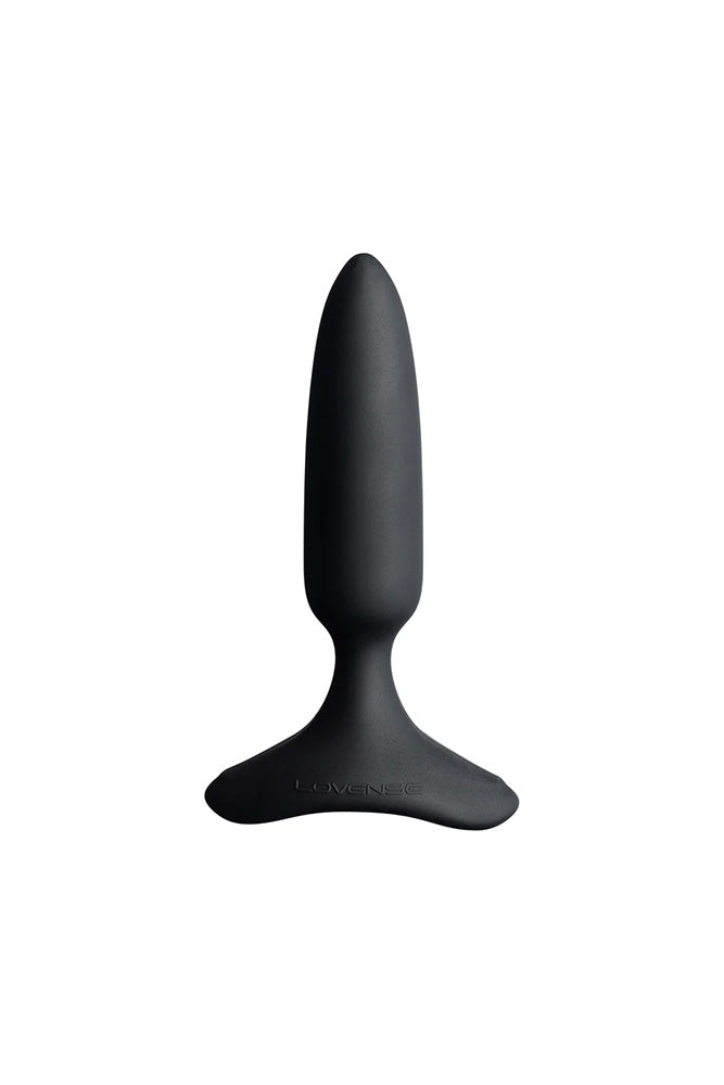 Lovense - Hush 2 Bluetooth Vibrating Butt Plug - Black - Various Sizes