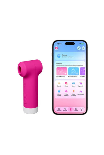 Lovense - Fizz App-Controlled Dual-Head Clitoral Stimulator - Stag Shop