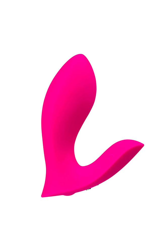 Lovense - Flexer Wearable Bluetooth Vibrator - Pink - Stag Shop
