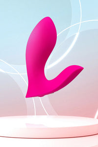 Thumbnail for Lovense - Flexer Wearable Bluetooth Vibrator - Pink - Stag Shop