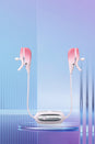 Lovense - Gemini Bluetooth Adjustable Vibrating Nipple Clamps - Pink - Stag Shop