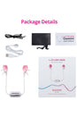Lovense - Gemini Bluetooth Adjustable Vibrating Nipple Clamps - Pink - Stag Shop