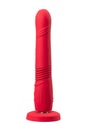 Lovense - Gravity Bluetooth Thrusting Dildo - Red - Stag Shop
