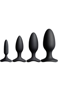 Thumbnail for Lovense - Hush 2 Bluetooth Vibrating Butt Plug - Black - Various Sizes