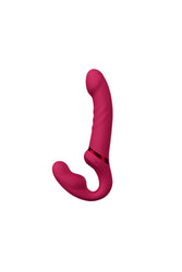 Lovense - Lapis App-Controlled Strapless Strap-on - Pink - Stag Shop