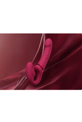 Lovense - Lapis App-Controlled Strapless Strap-on - Pink - Stag Shop